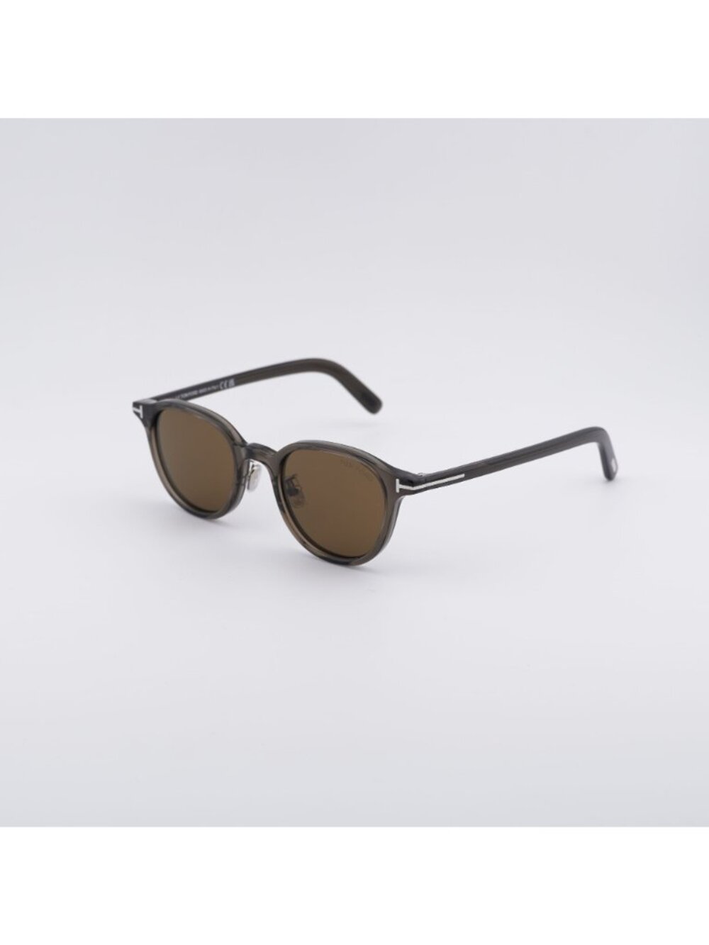 Tom Ford FT0977-D 20J Sunglasses - Grey Square Frame, Roviex Lenses